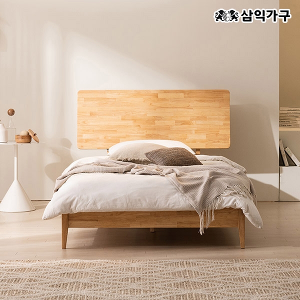 ★썸머빅찬스★NEW 디자인 원목 침대 시리즈(SS/Q)